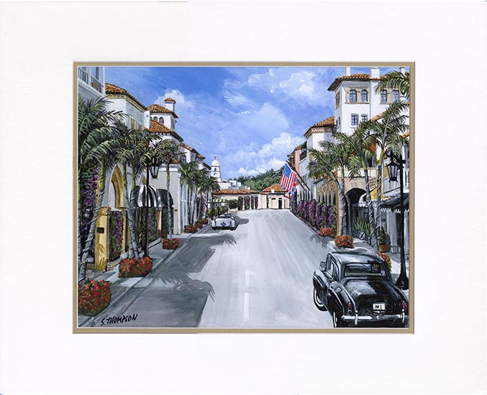 Worth Avenue by James O Thompson  West palm beach florida, Palm