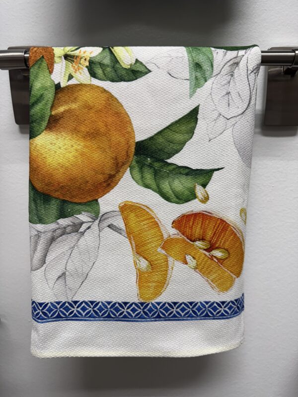 Orange Blossom Tea Towel